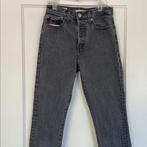 Grey Levi’s Wedgie Jeans